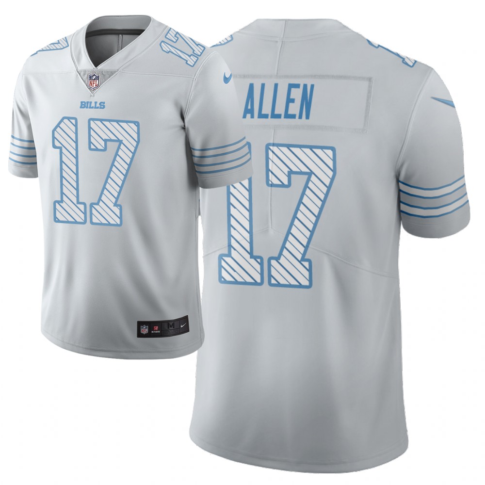 Men Nike NFL Buffalo Bills #17 josh allen Limited city edition white jersey->los angeles rams->NFL Jersey